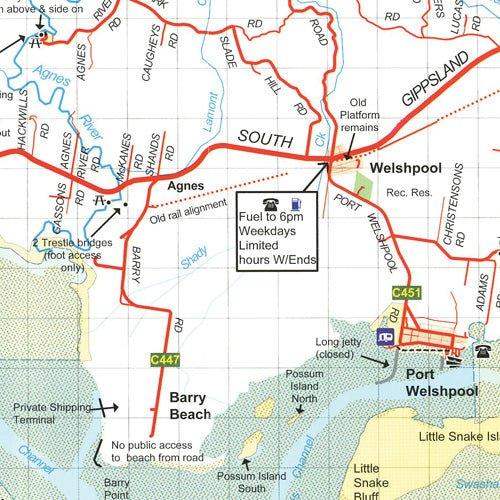 Hema South Gippsland - Wilsons Promontory Map - Everything Caravans