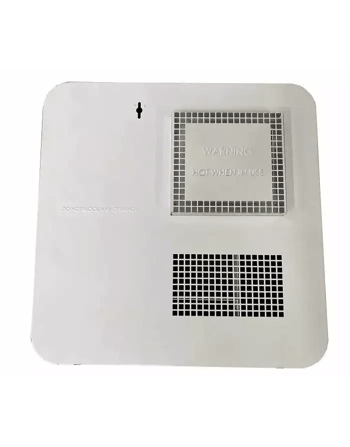 Suburban Hot Water Service Outer White Door With Hinge - Everything Caravans