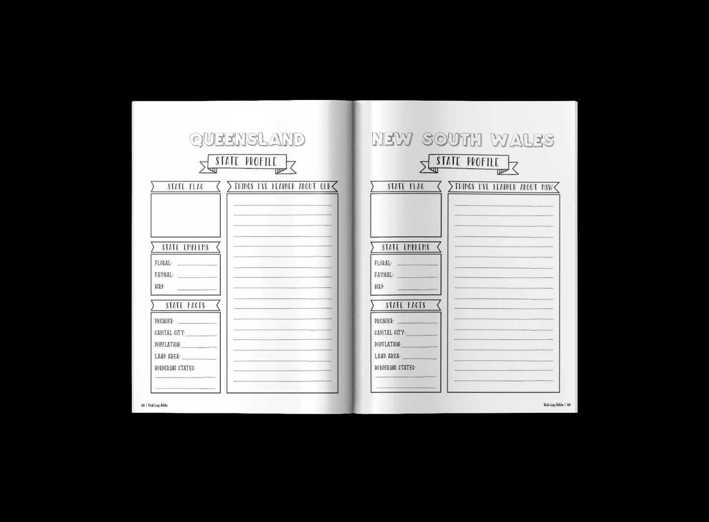 Hema The Kids Lap Bible - Everything Caravans