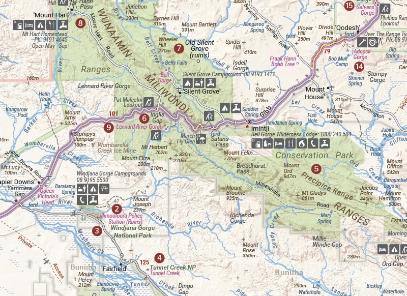 Hema The Kimberley Map - Everything Caravans