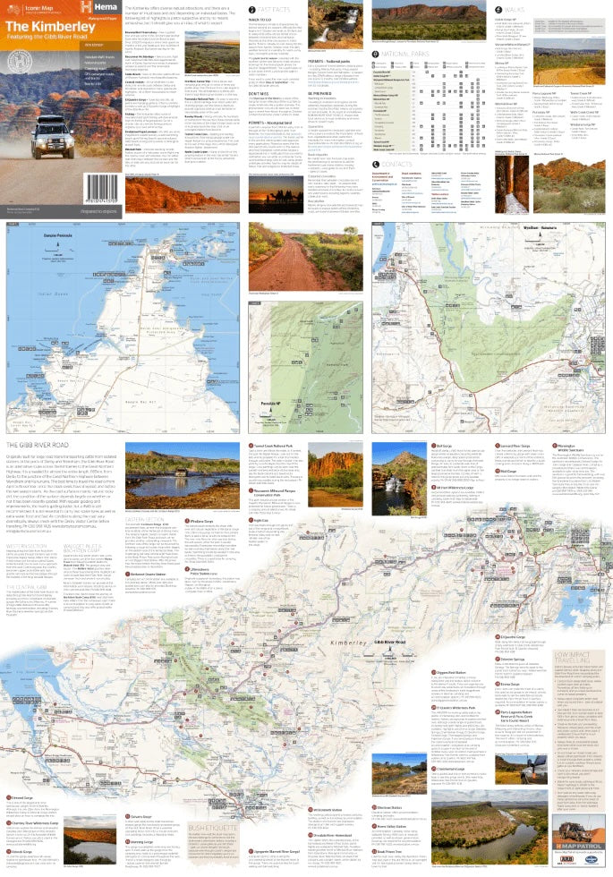 Hema The Kimberley Map - Everything Caravans