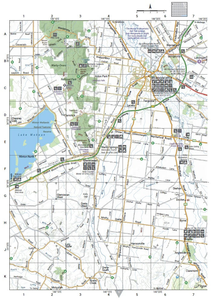 Hema The Victorian High Country Atlas and Guide - Everything Caravans