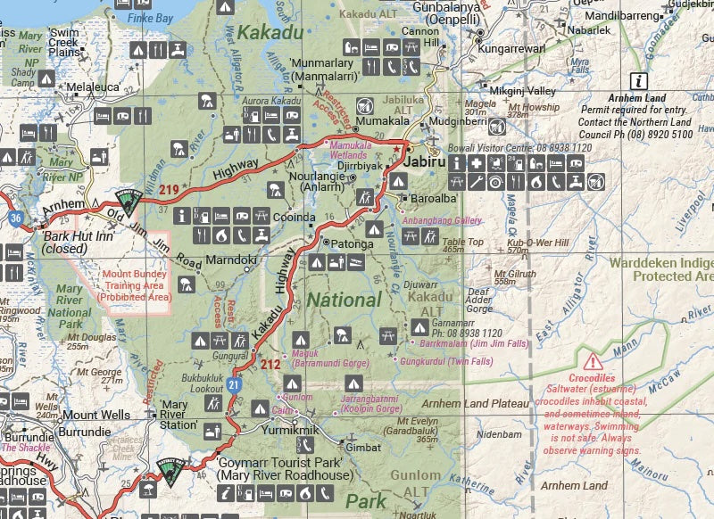 Hema Top End and Gulf Map - Everything Caravans