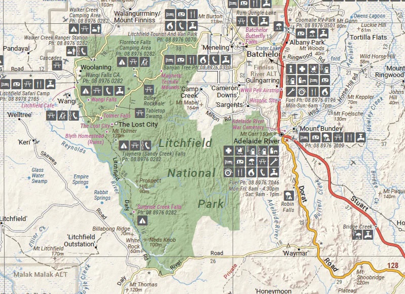 Hema Top End and Gulf Map - Everything Caravans