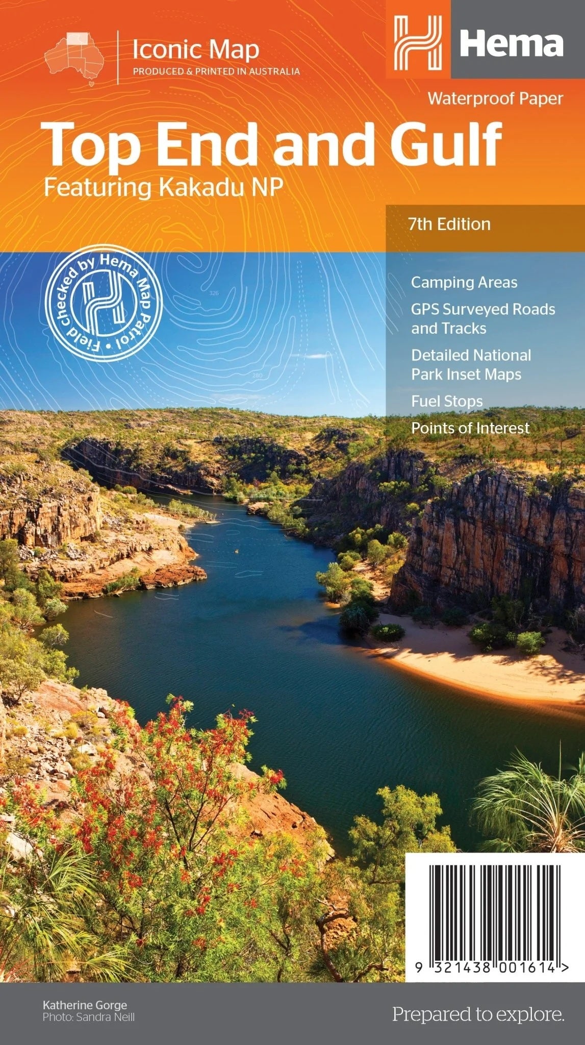 Hema Top End and Gulf Map - Everything Caravans