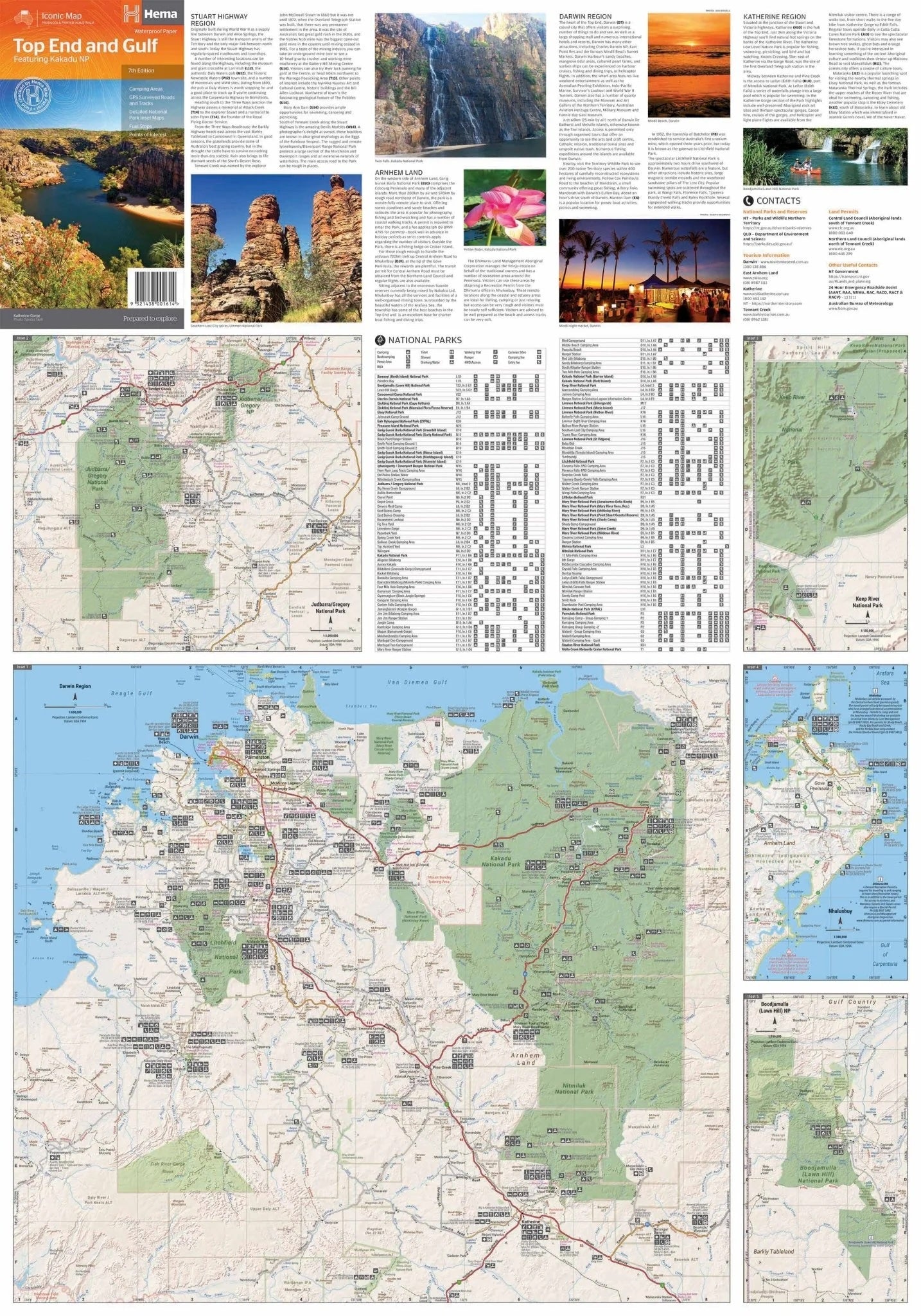 Hema Top End and Gulf Map - Everything Caravans