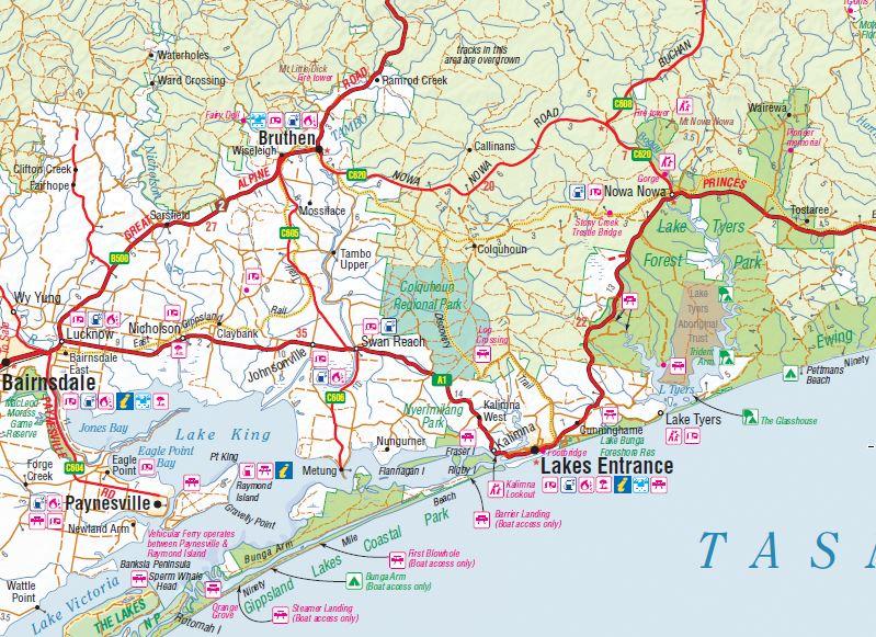 Hema Victoria State Map - Everything Caravans