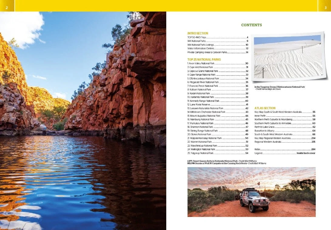 Hema Western Australia Road and 4WD Track Atlas - Everything Caravans