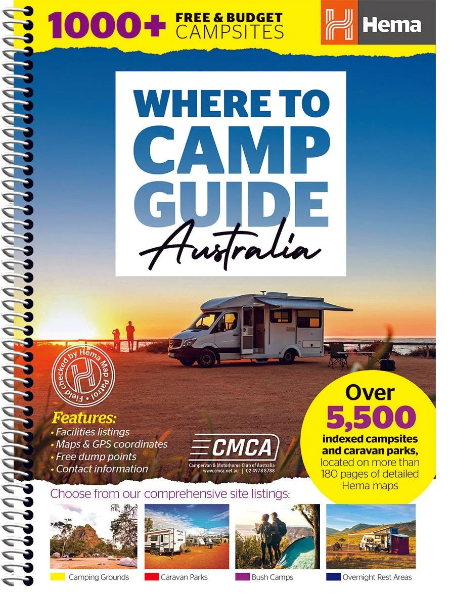 Hema Where to Camp Guide - Everything Caravans