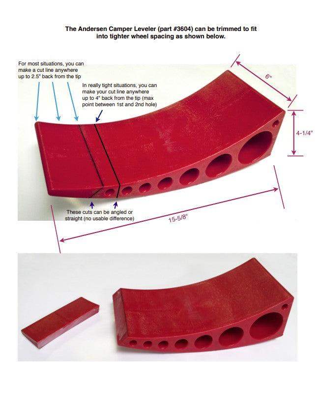 1 x Andersen Camper Leveler Ramp for Caravan RV Motorhome - Everything Caravans