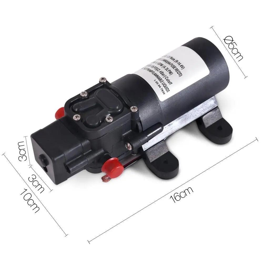12v Pressure Pump for Shower 4.3 Litre 35 Psi - Everything Caravans