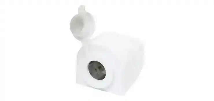 12vdc Surface Mount Female White Car Accessory Socket - Everything Caravans