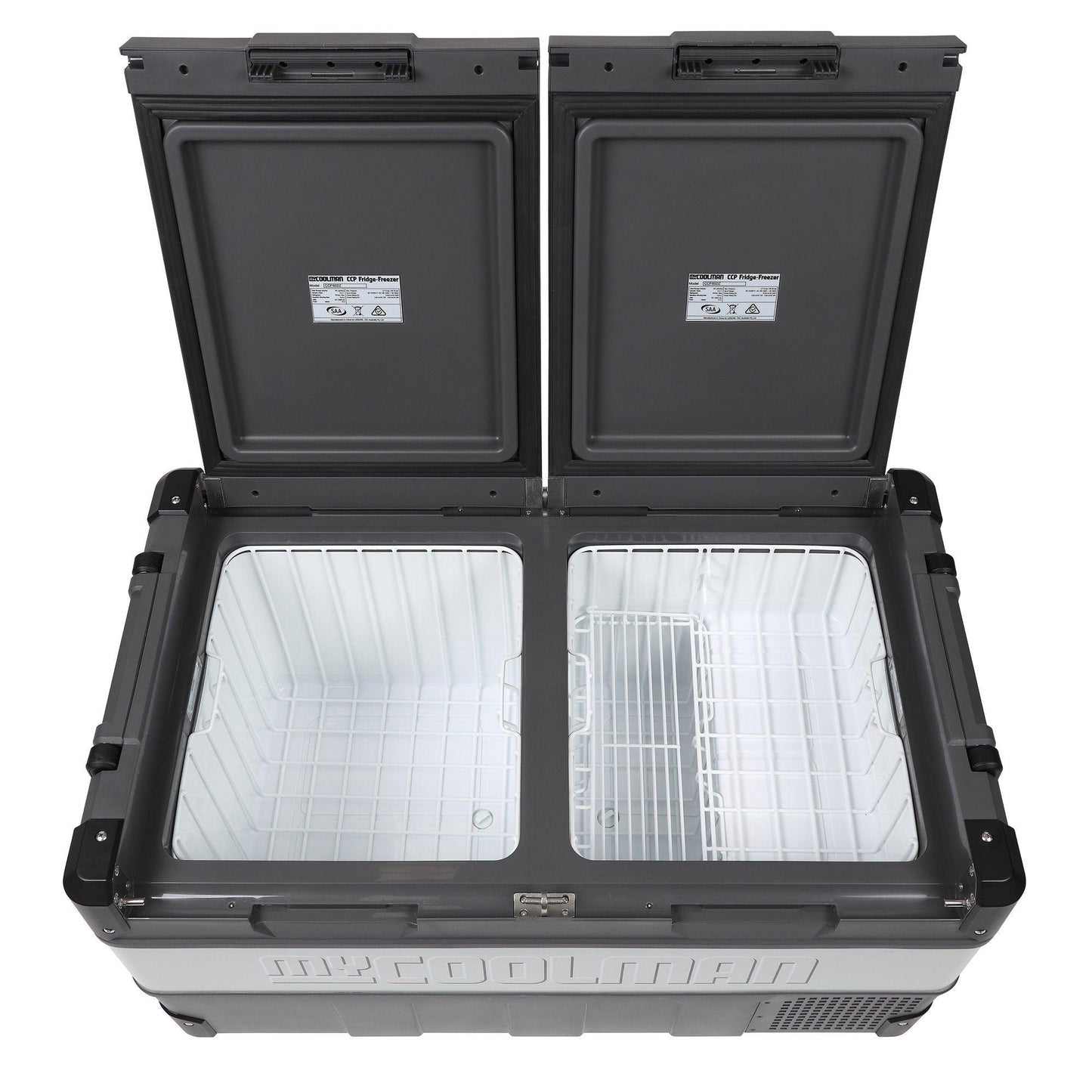 MyCoolman 85L Dual Zone Portable Fridge and Freezer - Everything Caravans