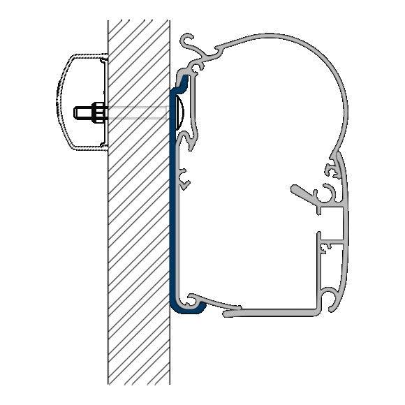 Dometic Pw-Adapt Wall Awning Adapter 3.5M - Everything Caravans
