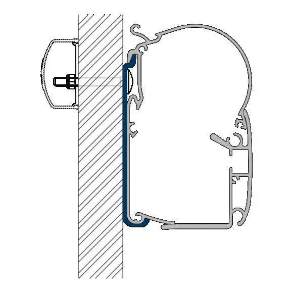 Dometic Pw-Adapt Wall Awning Adapter 3.5M - Everything Caravans