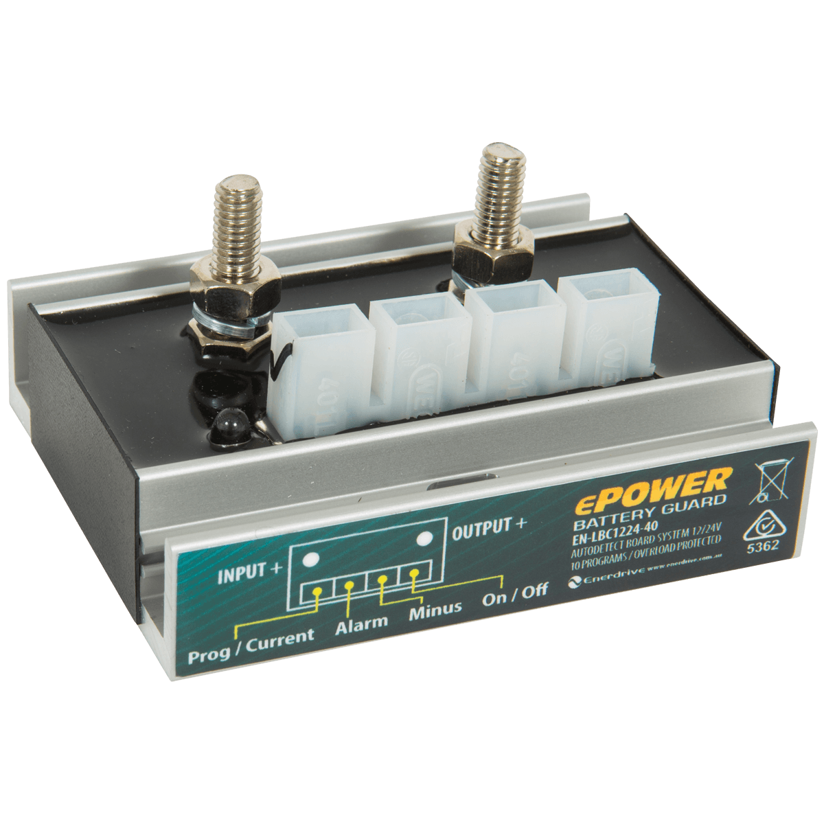 Epower 40A Low Battery Cutout - Everything Caravans