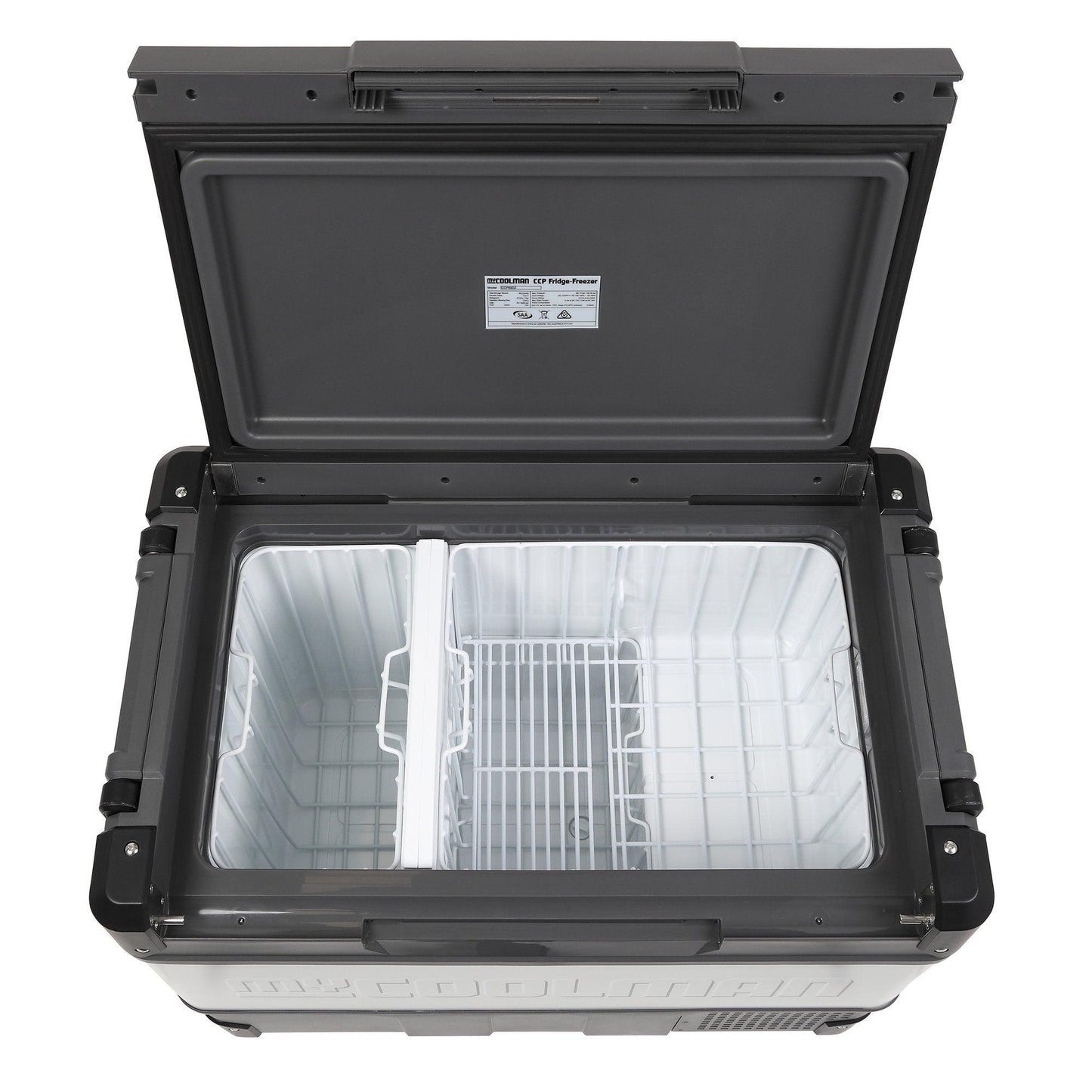 MyCoolman 69Litre Dual Zone Portable Fridge and Freezer - Black Friday Special - Everything Caravans