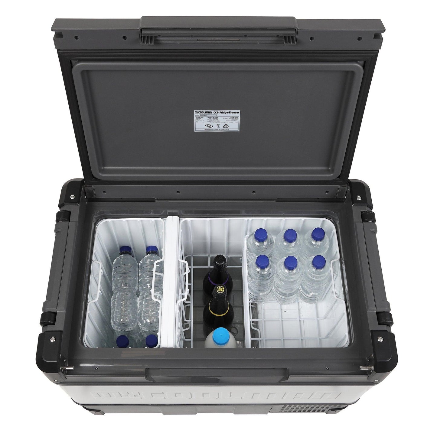 MyCoolman 69Litre Dual Zone Portable Fridge and Freezer - Black Friday Special - Everything Caravans