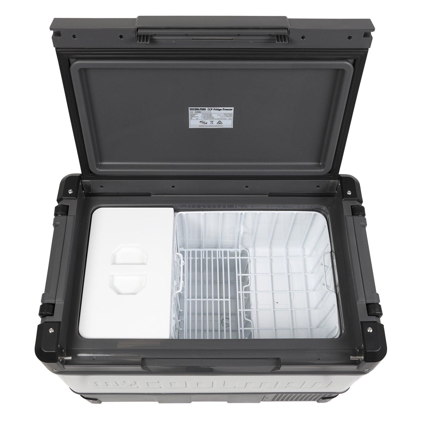 MyCoolman 69Litre Dual Zone Portable Fridge and Freezer - Black Friday Special - Everything Caravans