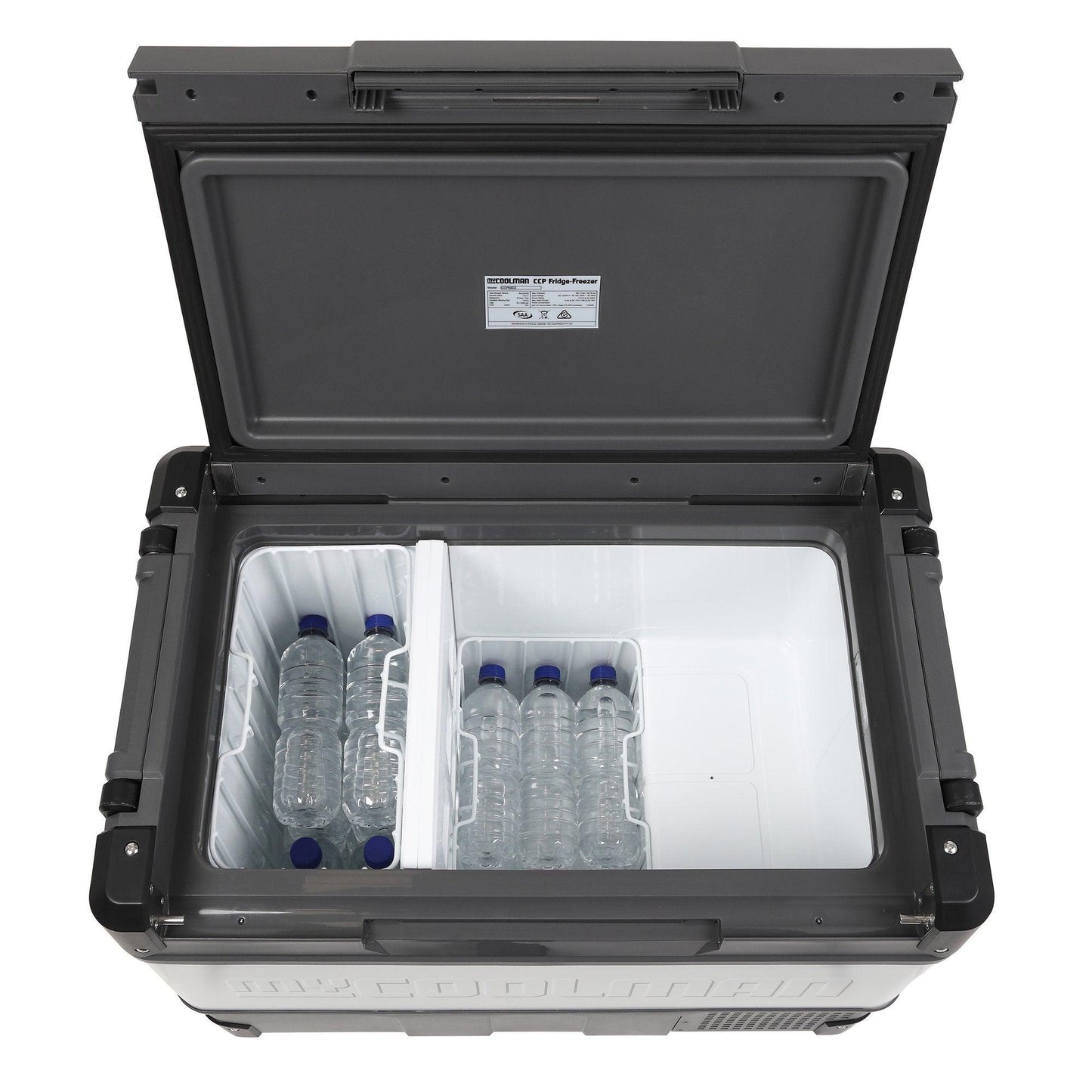 MyCoolman 69Litre Dual Zone Portable Fridge and Freezer - Black Friday Special - Everything Caravans
