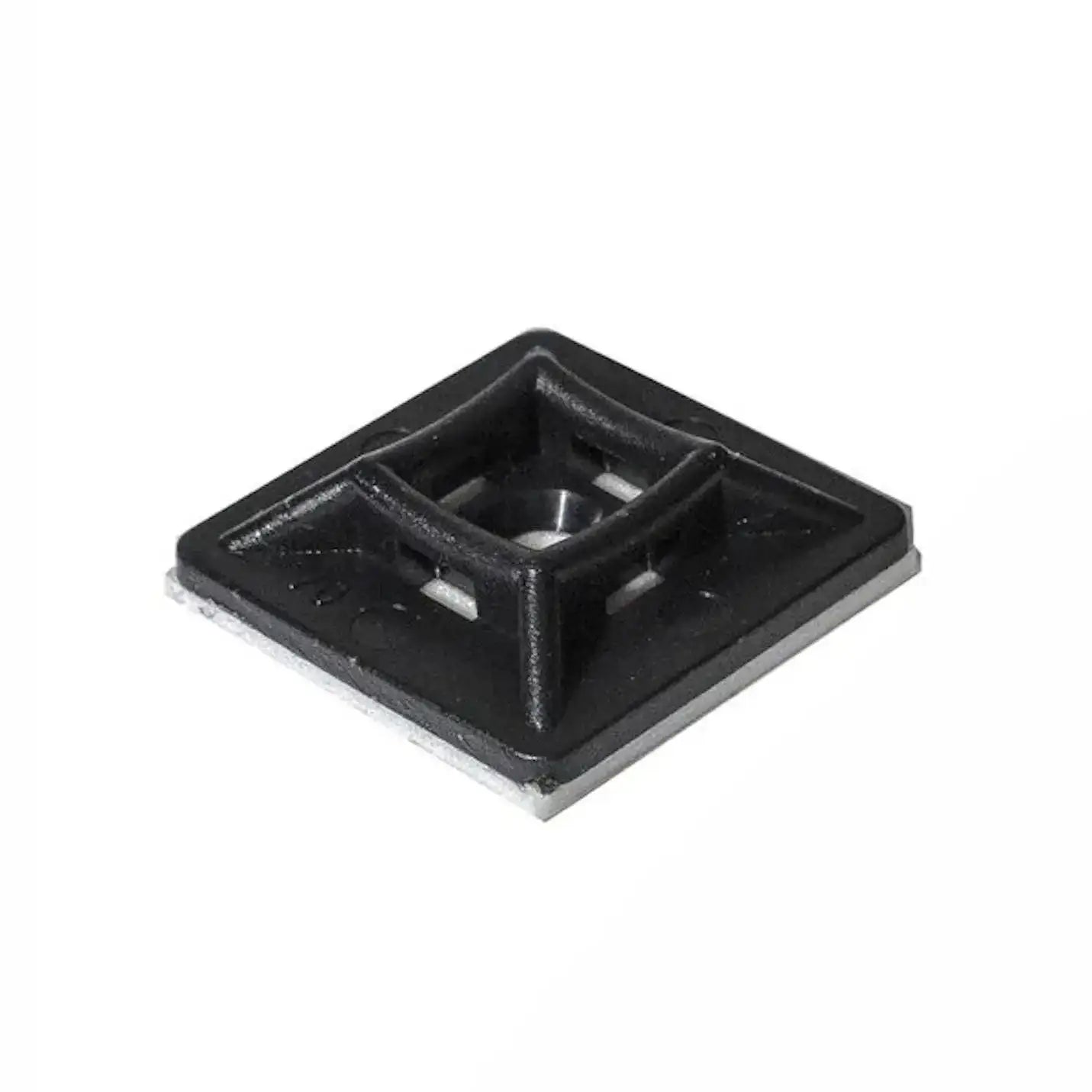 28 x 28mm Adhesive Mounting Base - Pack of 10 - Everything Caravans