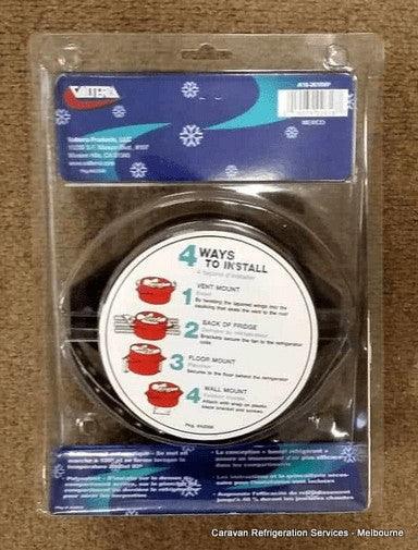 3 Way Fridge Fan 12volt Caravan Fridge Vent Fan Valterra Auto on Off with Temp - Everything Caravans