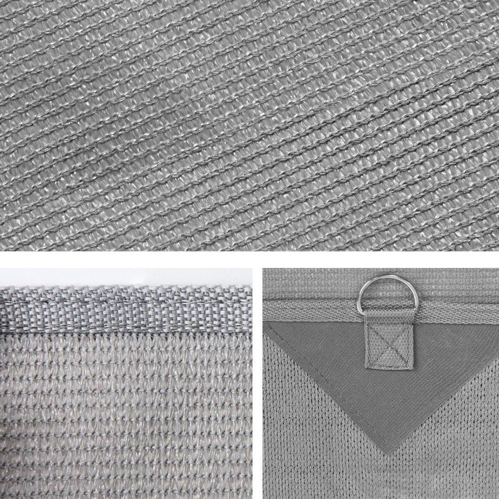 3.7M Caravan Privacy Screens 1.95M Roll Out Awning End Wall Side Sun Shade - Everything Caravans