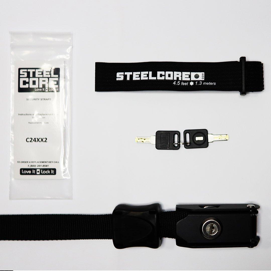 Steelcore Universal Security Strap Steel Cable Cut Resistant Webbing - Everything Caravans