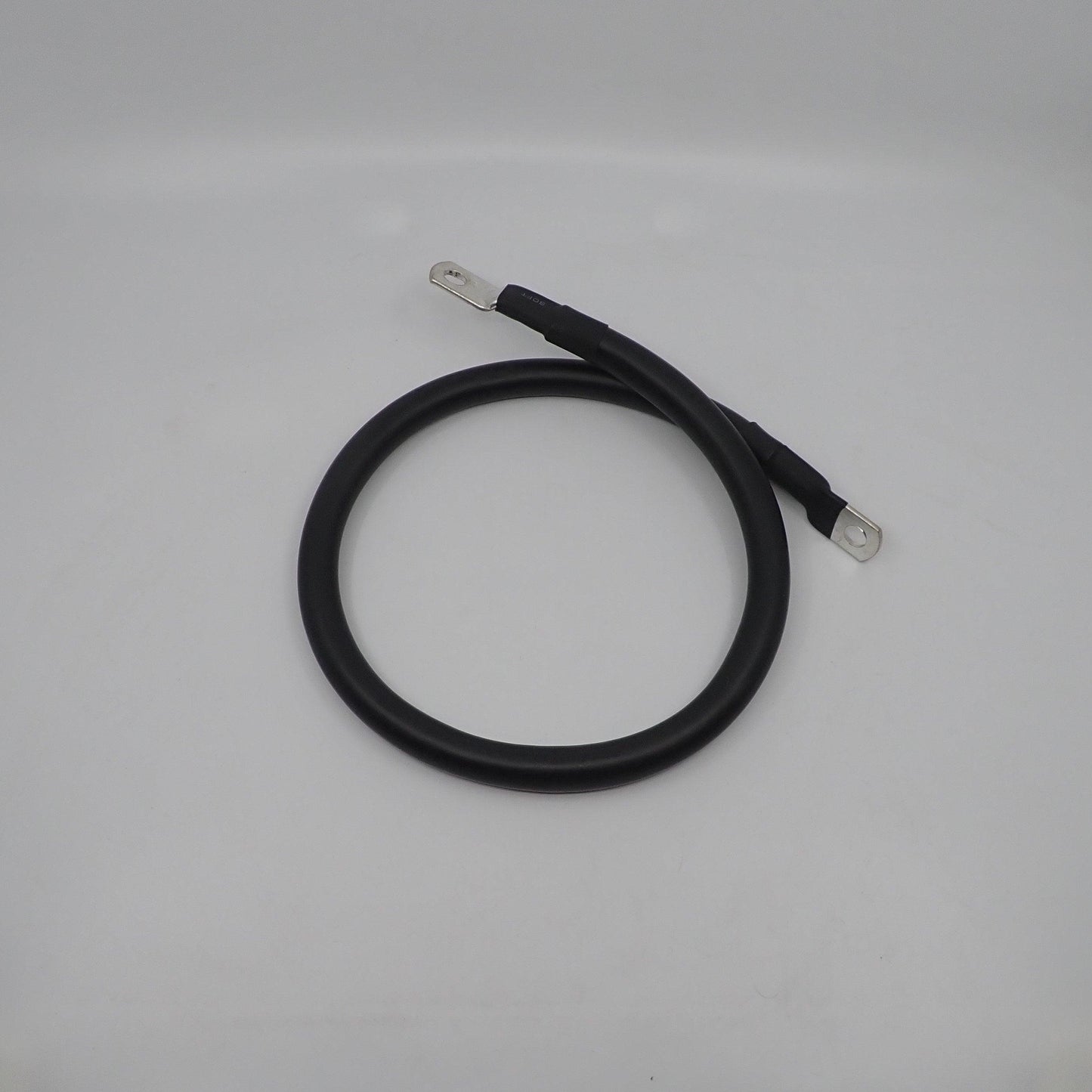 50mmsq Battery interconnect Power Lead - Black- 750mm - Everything Caravans