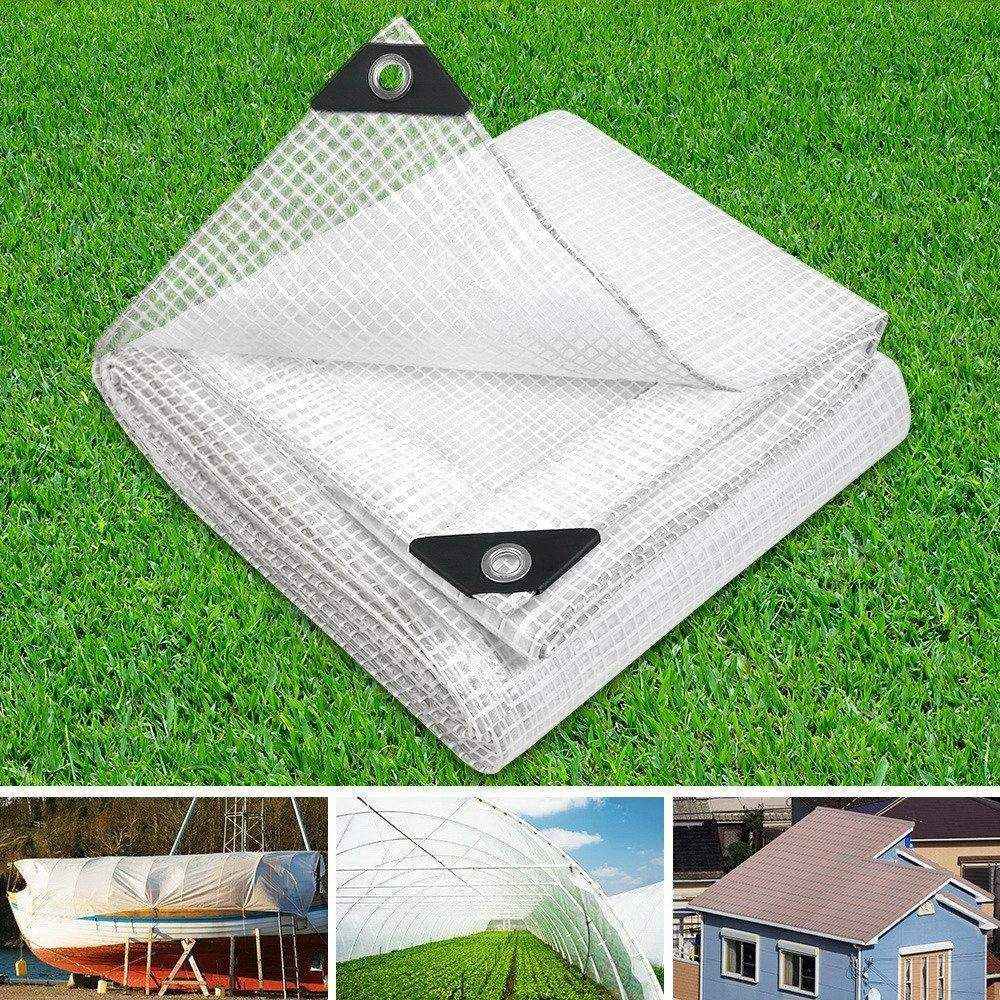 6Mx9M Tarp Heavy Duty Cover 135Gsm Clear - Everything Caravans