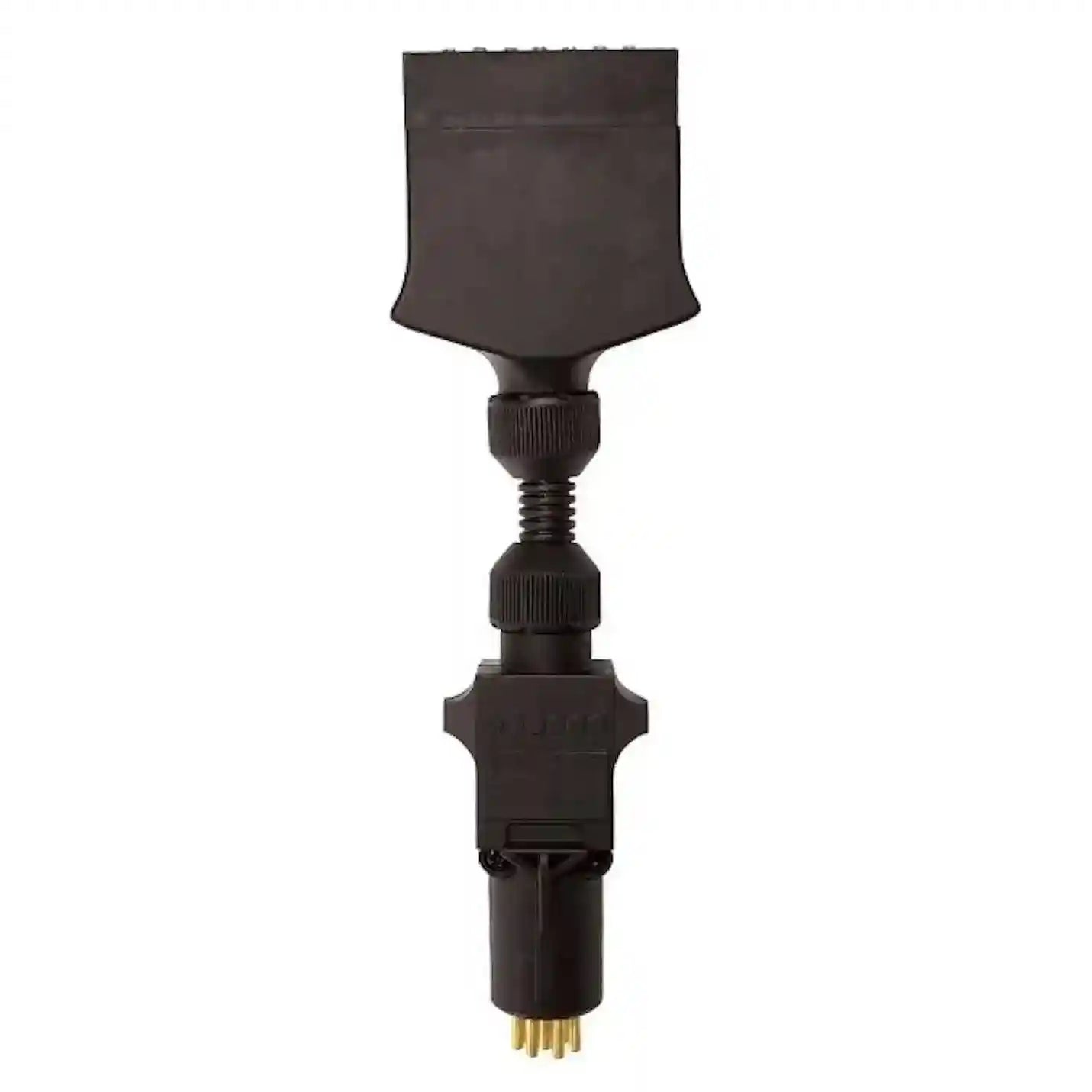 7 Pin Flat Socket to 7 Pin Small Plug - Standard - Everything Caravans