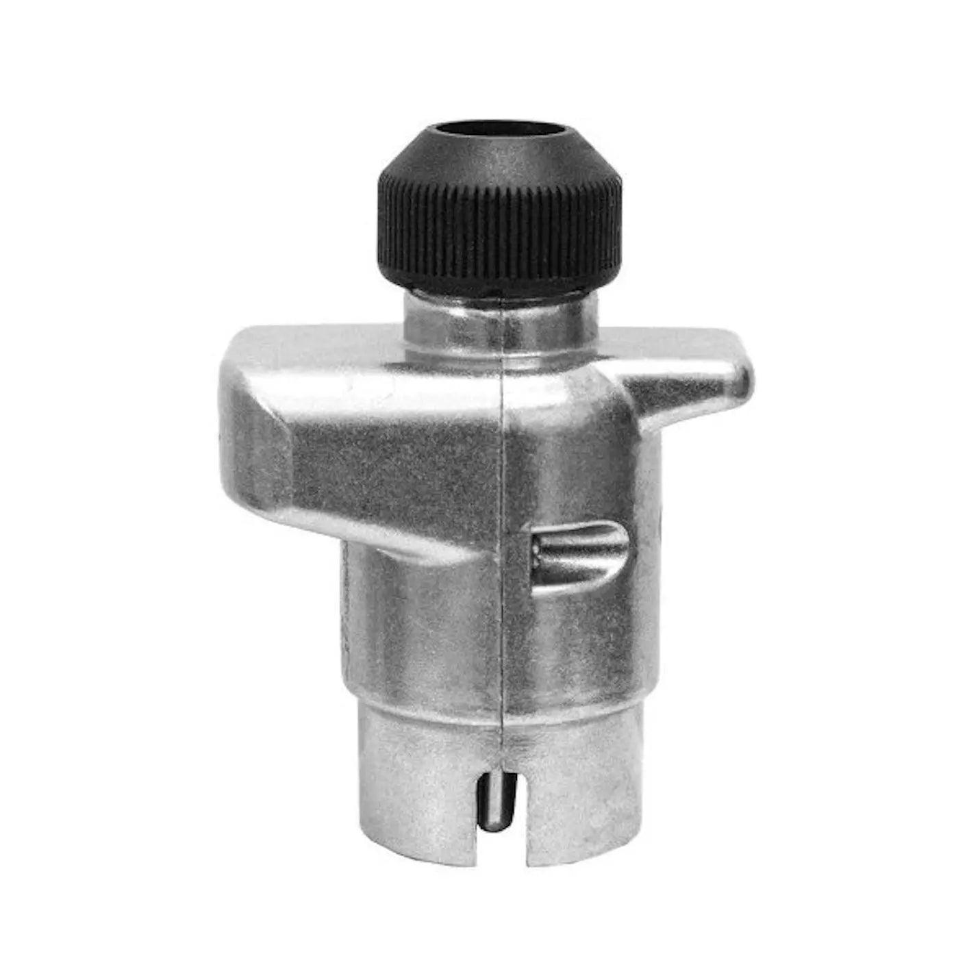 7 Pin Large Round Metal Trailer Socket - Everything Caravans