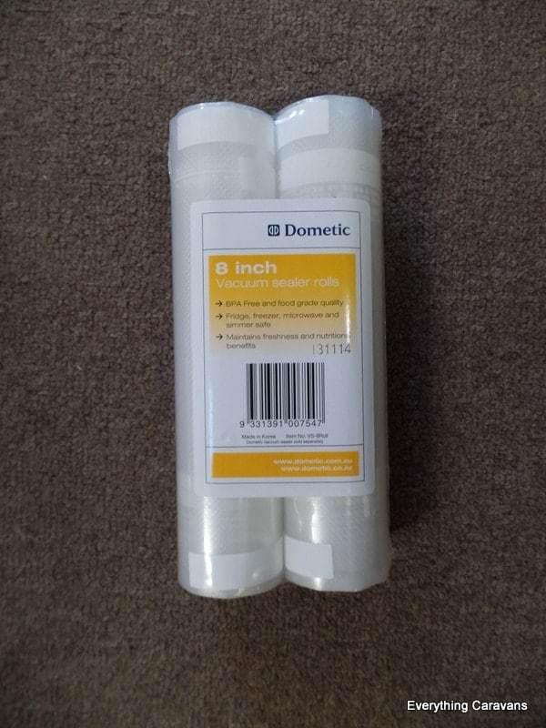 8" Vacuum Sealer Rolls Twin Pack Dometic Cryovac Bags - Everything Caravans