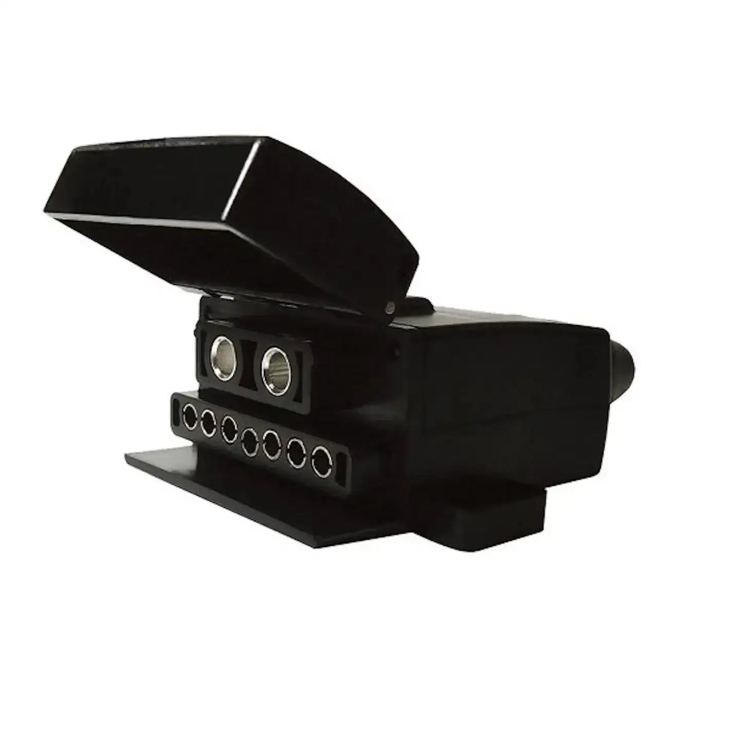 9 Pin Flat Female Socket ( 7 Pin + 50amp Connector ) - Everything Caravans