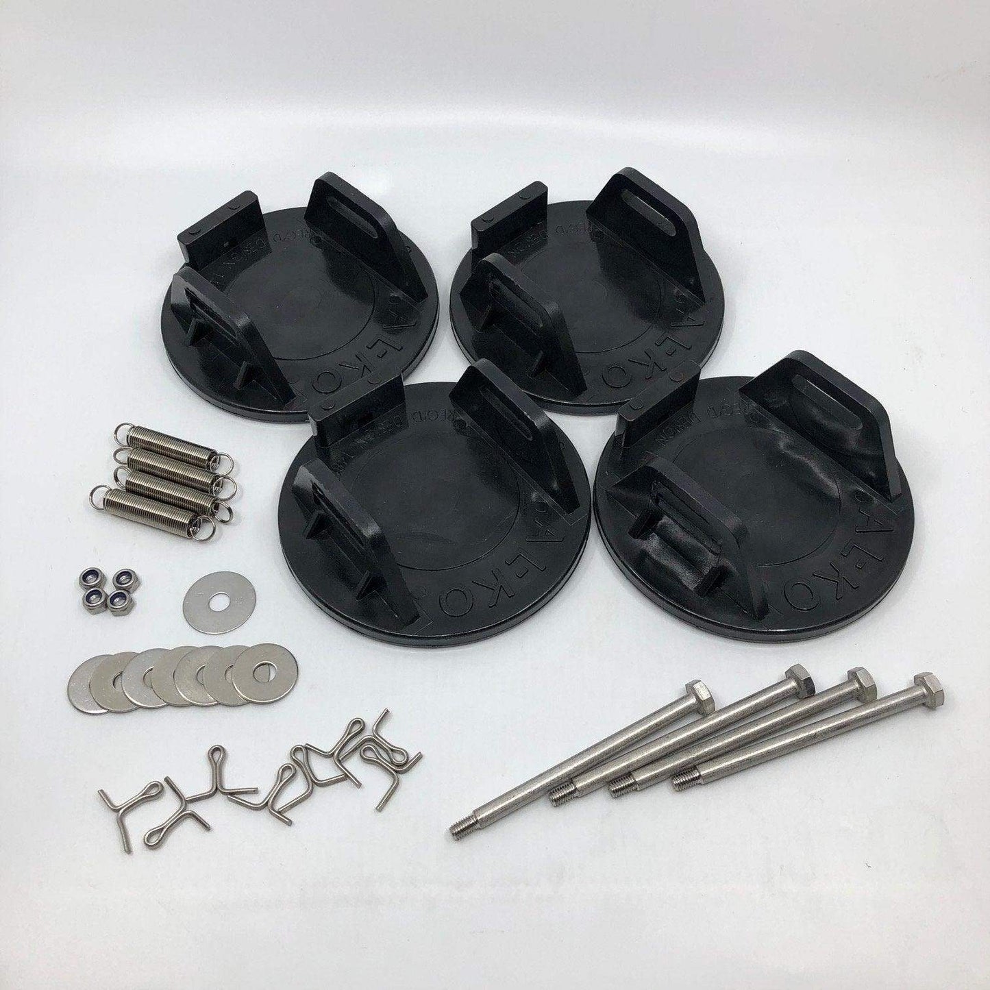 AL-KO Bigfoot Box Set of 4 Replacement Feet for Caravan Stabilisers - Everything Caravans