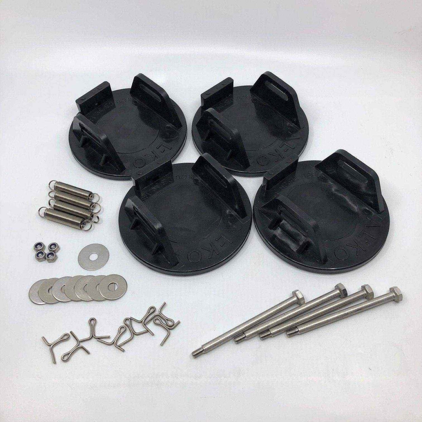 AL-KO Bigfoot Box Set of 4 Replacement Feet for Caravan Stabilisers - Everything Caravans