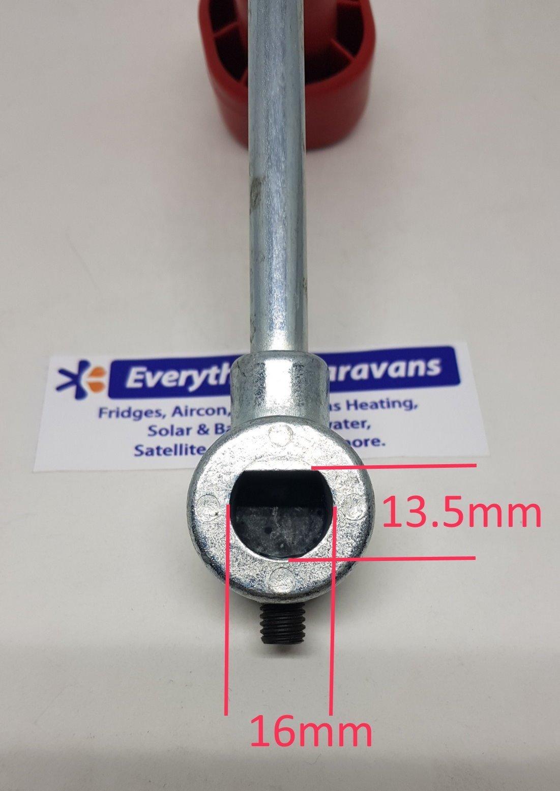 Alko Heavy Duty Jockey Wheel Handle Genuine Alko Replacement Part - Everything Caravans