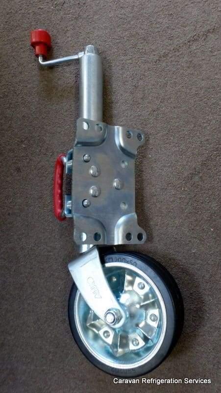 Alko Jockey Wheel with Advanced 3-Bolt Swivel Bracket Genuine Alko Design - Everything Caravans