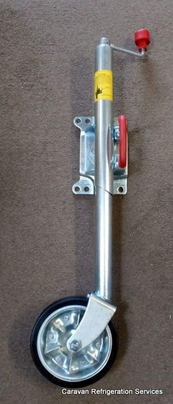 Alko Jockey Wheel with Advanced 3-Bolt Swivel Bracket Genuine Alko Design - Everything Caravans