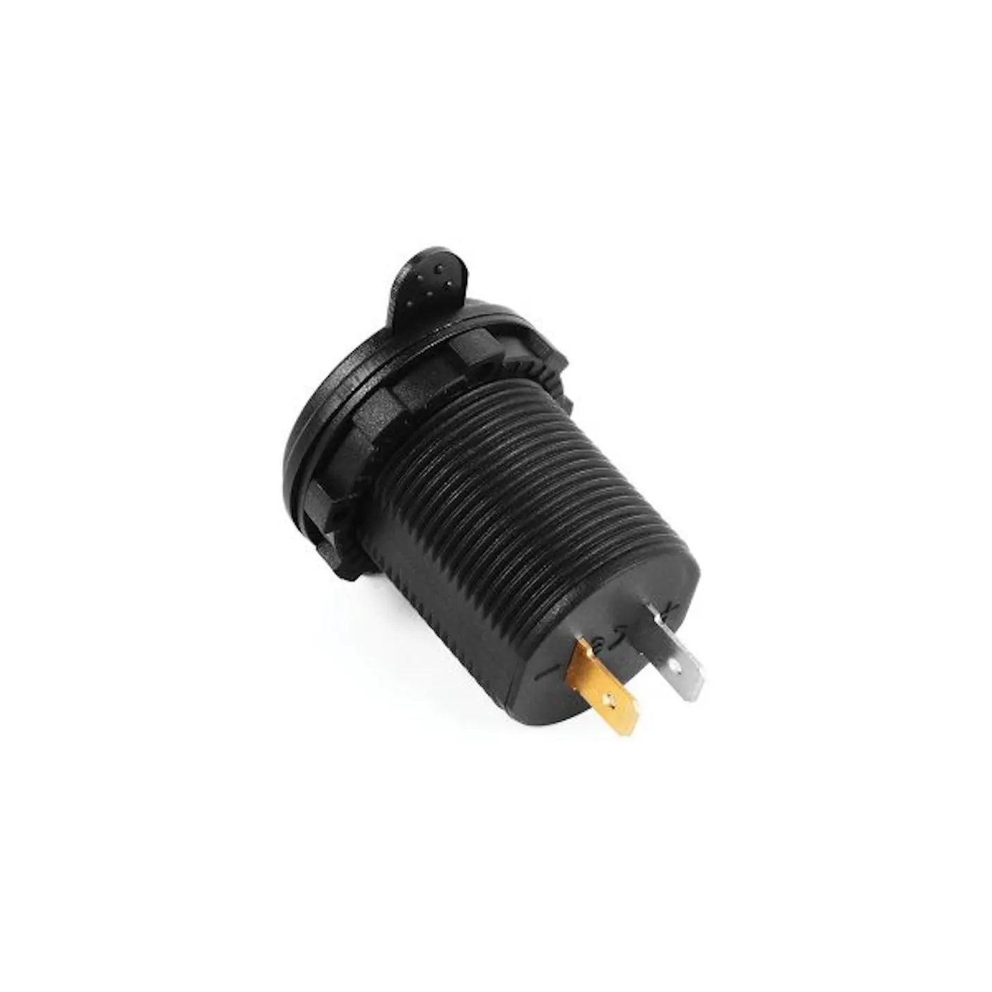 Accessory Socket 12v Dual USB - LCD voltage Display - Everything Caravans
