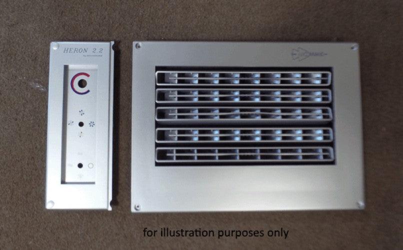Aircommand Heron Front Control Panel Only White - Everything Caravans