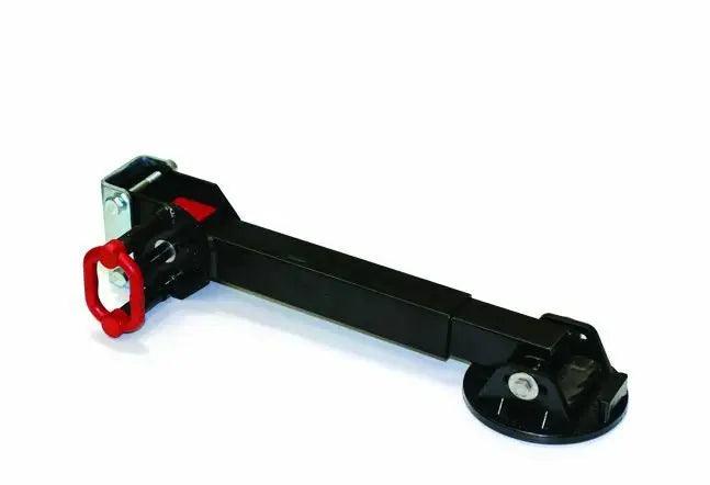 Alko Corner Steady 590mm Black with Big Foot - Everything Caravans