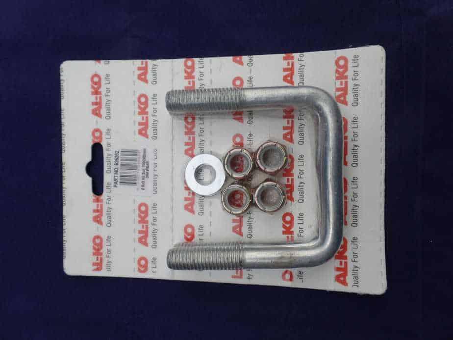 Alko U Bolt Kit 75mm x 50mm Drawbar Mount - Everything Caravans