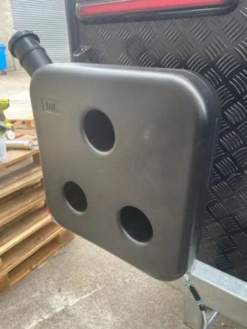 Alloy Fuel Tank Mounting Bracket for Diesel Heater Tank - Everything Caravans
