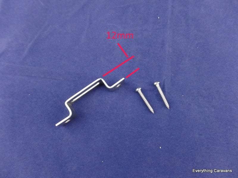 Aussie Traveller Anti Flap Kit Curved Roof Rafter Mounting Bracket with Screws - Everything Caravans