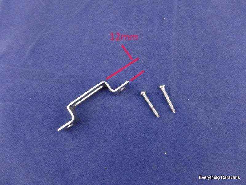 Aussie Traveller Anti Flap Kit Curved Roof Rafter Mounting Bracket with Screws - Everything Caravans