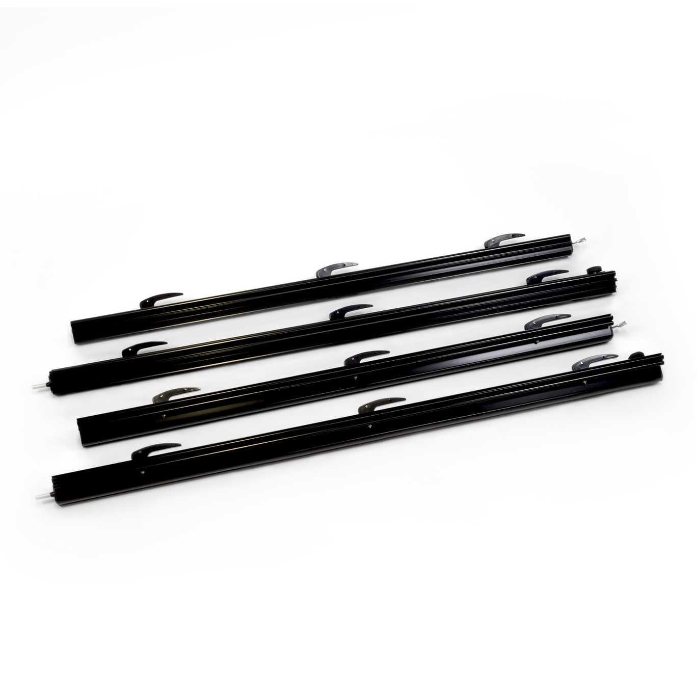 Aussie Traveller Black AFK Kit Medium to Suit 2200-2300mm Awning Projection - Everything Caravans