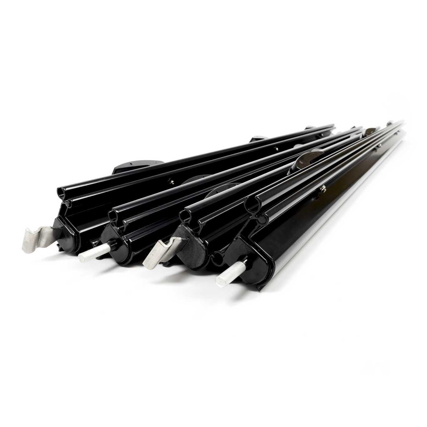 Aussie Traveller Black AFK Kit Medium to Suit 2200-2300mm Awning Projection - Everything Caravans