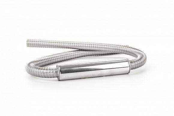 Autoterm Air Stainless Steel Exhaust Silencer 30cm for 38mm - Muffler - Everything Caravans