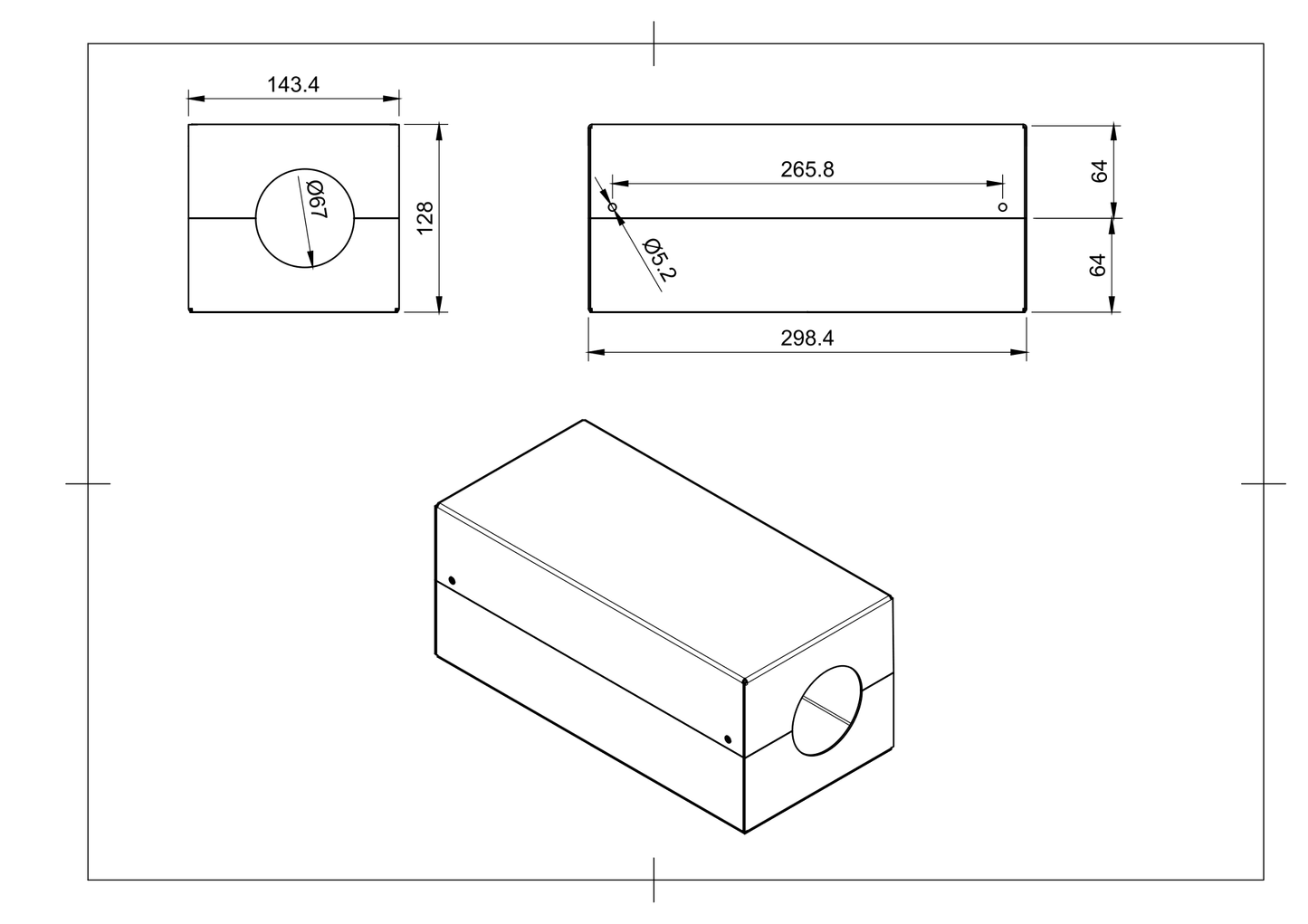 Autoterm Mounting Box Stainless Steel for Autoterm Air 2D - Everything Caravans
